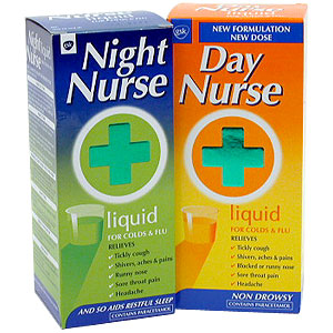 and Night Nurse Liquid - Size: 240ml- 160ml