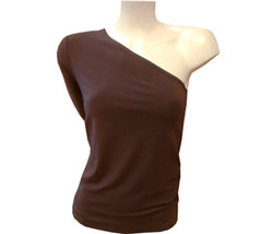 One sleeve jersey top
