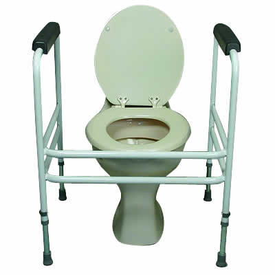 Days Healthcare Extra Wide Toilet Surround Adjustable Height (503AHD - Extra Wide Toilet Surround Adj. Height)