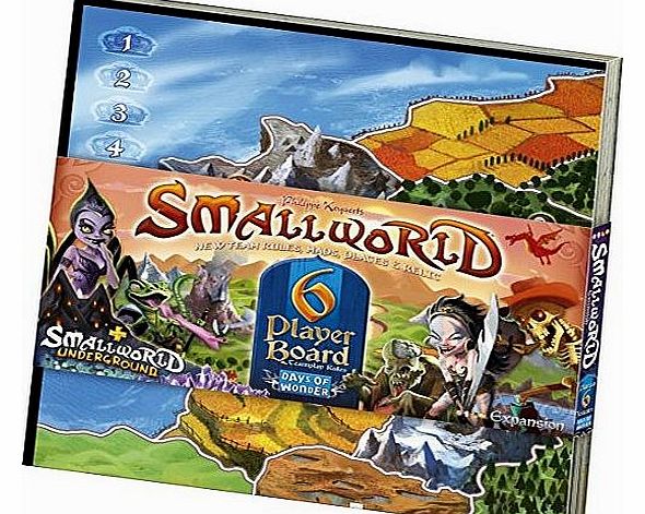 Days of Wonder Small World Expansion: 6-Player Board