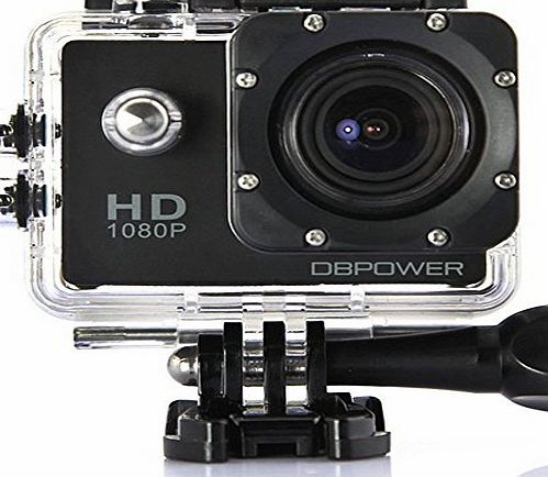 SJ4000 1080P Waterproof Action Camera DV 12MP HD DVR Camcorder + Mounting Accessories Kit - Black