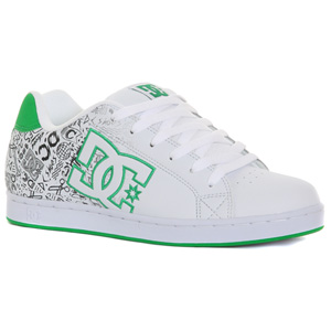 DC Character Skate shoe - White/Emerald/Print
