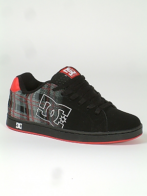 DC Character Skate Shoes - Carbon/Athlete Red