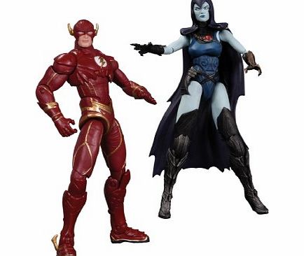 DC Collectibles DC Injustice Action Figure 2 Pack The Flash vs. Raven