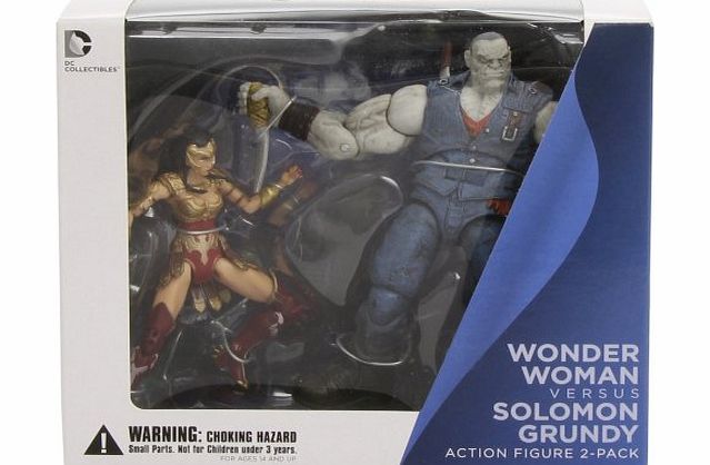 DC Collectibles Injustice Wonder Woman Vs Solomon Grundy Action Figure 2-Pack