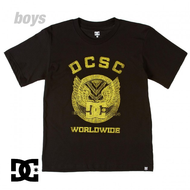 Collegiate Boys T-Shirt - Black