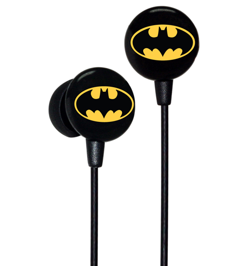 Comics Batman Logo Earphones
