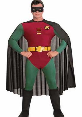 DC Comics Fancy Dress Robin Costume - Chest Size 38-40