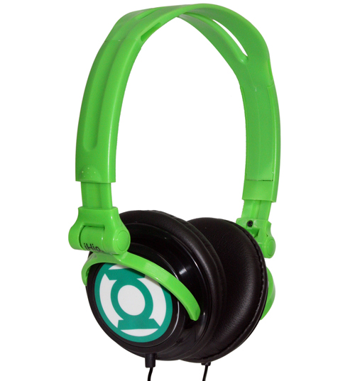 Comics Green Lantern Logo Folding Headphones
