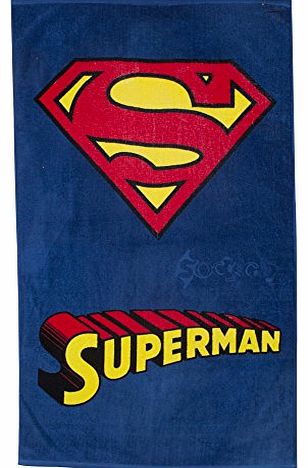 Official Superman Logo Beach Bath Cotton Towel