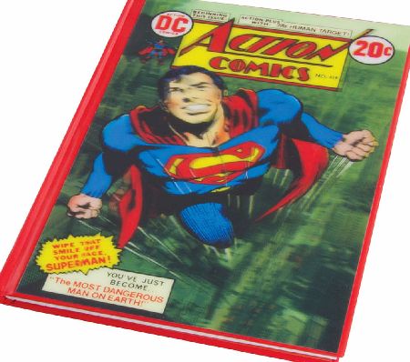 DC Comics Superman 3D Lenticular Comic Cover A5