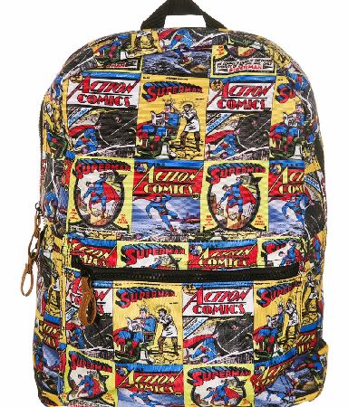 DC Comics Superman Vintage Comic Strip Backpack