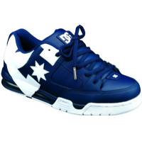 DC COMMAND SHOES NAVY/WHITE