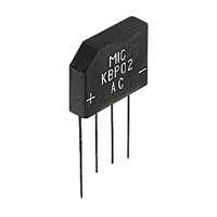 DC Components 2KBP04 2A 400V IN-LINE BRIDGE (KBP04) RC