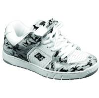 DC GRIFFIN SE SHOES WHITE/GREY BRUSH