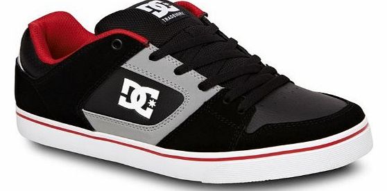 DC Mens Blitz Mens Skate Shoes Black/Grey/Red 7