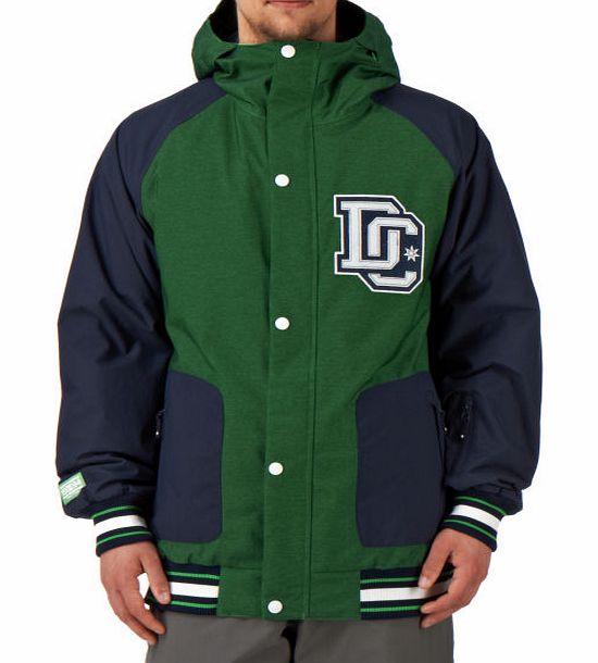 DC Mens Dc Dcla Snow Jacket - Bright Green