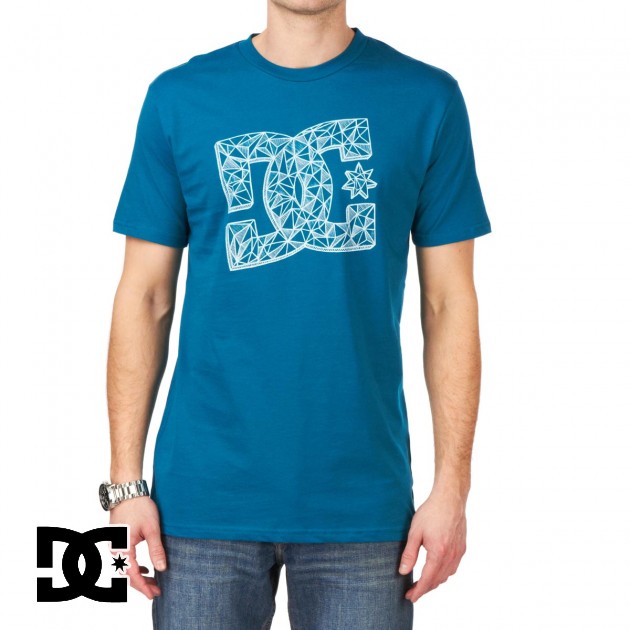 Mens DC Ill T-Shirt - Pacific Blue