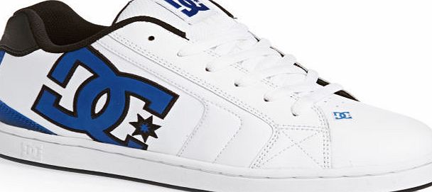 DC Mens DC Net Shoes - White/blue/black