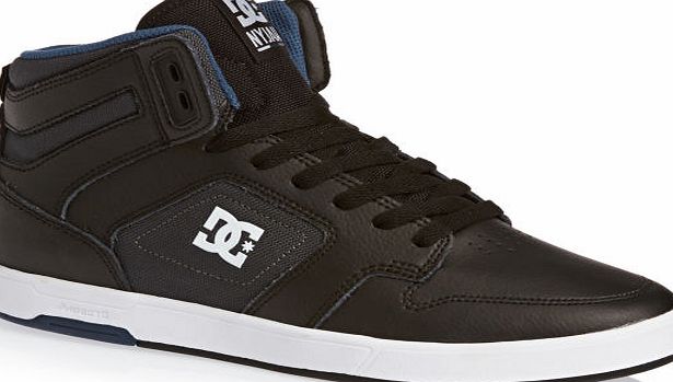 DC Mens DC Nyjah High Shoes - Black/grey/blue