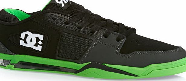 DC Mens DC Ryan Villopoto Shoes - Black/grey/green