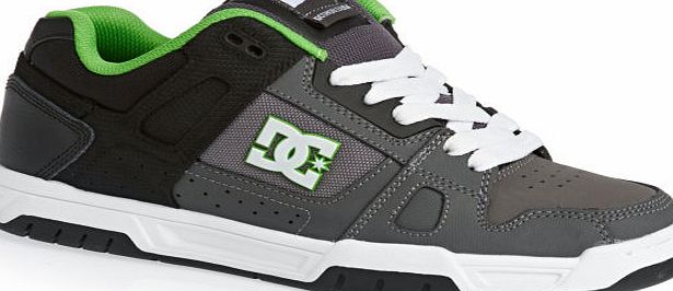 DC Mens DC Stag Shoes - Black/grey/green