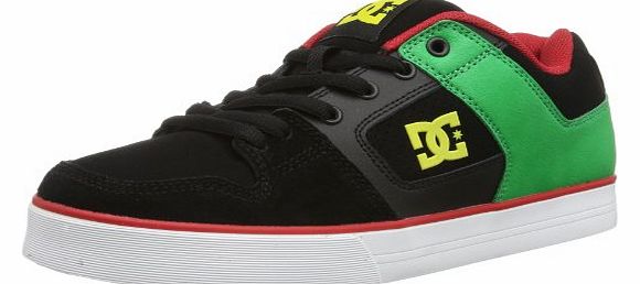 DC Mens Pure Slim Skate Shoes - Multicoloured, UK 10