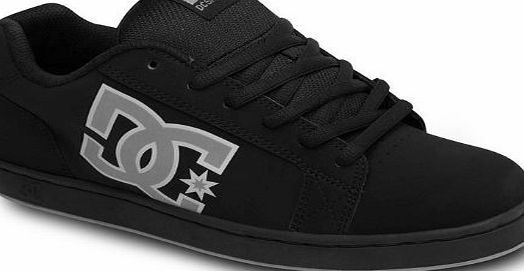 DC Mens Shoes Serial Mens Skate shoes Black/Grey 8
