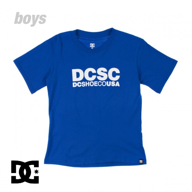 SC Boys T-Shirt - Olympian Blue/White