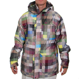 Servo Snowboarding jacket - Pixel