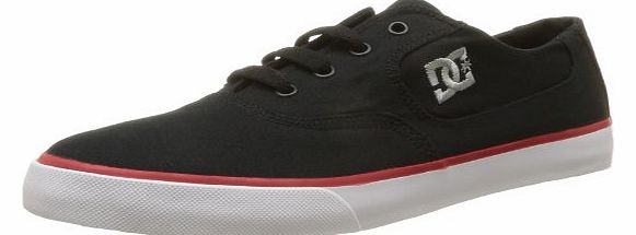 DC Shoes Mens Flash TX M Shoe Low-Top 302911 Black/ATH Red/White 10 UK, 44.5 EU