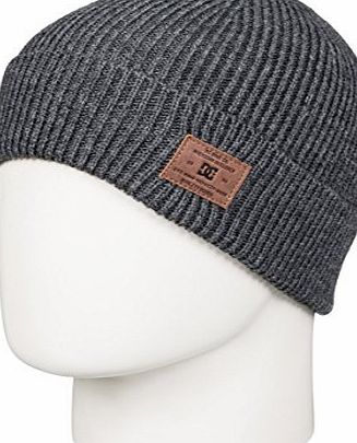 DC Shoes Mens Hubbish Beanie, Grey, One Size