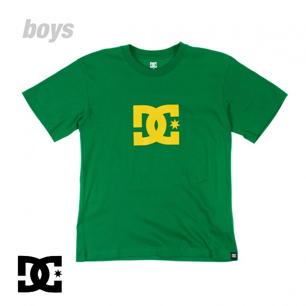 Star Boys T-Shirt - Celtic Green/Blazing Yellow