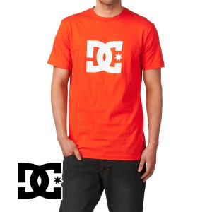 T-Shirts - DC Star T-Shirt - Blazing Red/White