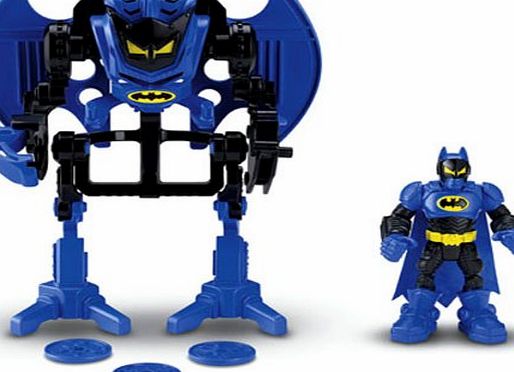 DC Universe Fisher-Price Hero World Dc Super Friends Batman Exoskeleton