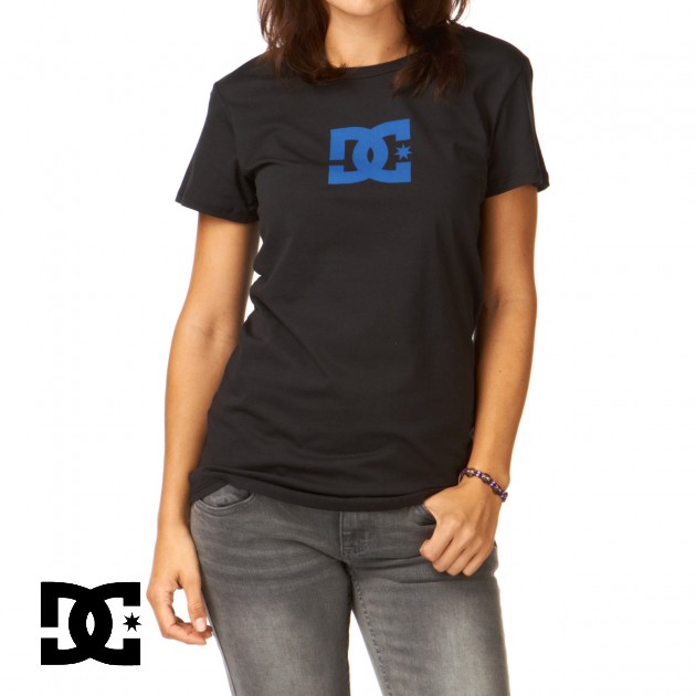 Womens DC T Star T-Shirt - Black