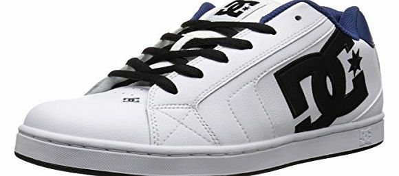 Young Mens Net Lowtop Shoes, UK: 9 UK, White/Navy