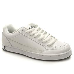 Dcshoe Co Male Cm1 Leather Upper Dc Shoes in White and Black