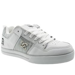 Dcshoe Co Male Dc Shoes Rd 1.5 Se Leather Upper in White