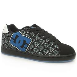 Dcshoe Co Male Rob Dyrdek Suede Upper Dc Shoes in Black and Blue