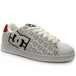 Dcshoe Co Male Rob Dyrdek Too Leather Upper Dc Shoes in White and Black, White and Green