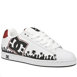 Dcshoe Co Male Shoes Rob Dyrdek Leather Upper Dc Shoes in White and Black