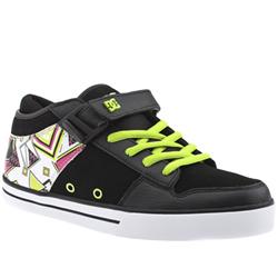 Male Volcano Nubuck Upper Dc Shoes in Black and White