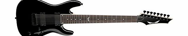Dean Guitars C850X CBK Dean Custom C850X 8 String Electric Guitar - Classic Black