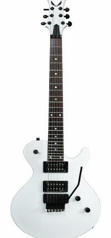 Dean Guitars USA DEC 1000 Series Custom Shop Deceiver Floyd Rose Tremolo Classic Electric Guitar - White Finish