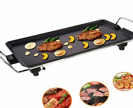 Dearbuy Electric Teppanyaki Barbecue Table Grill Griddle BBQ Table Top Party Camping Festival Cook