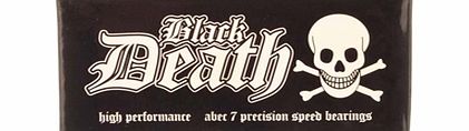 Death Black Death Abec 7 Bearings - 8 Pack