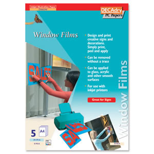 Window Film Inkjet-printable for