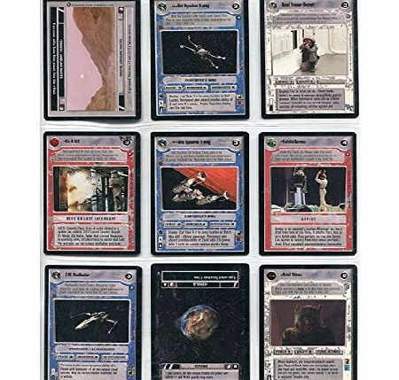 Decipher Star Wars CCG Official Tournament Sealed Deck Complete 18 Card Set