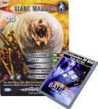 Deckboosters Doctor Who - Single Card : Ultimate Monsters 040 (640) Giant Maggot Dr Who Battles in Time Common Card